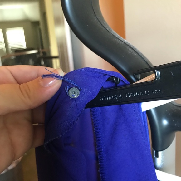 ⚡️Blue maternity dress with flower detail and slip - Picture 6 of 7